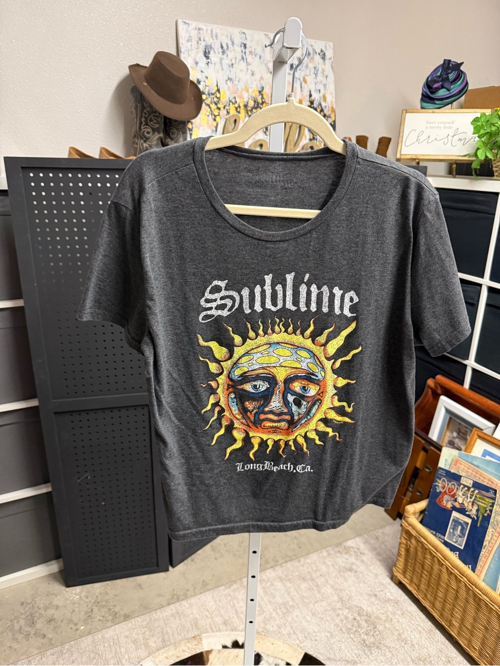 Sublime Sun Graphic Tee - Dark Gray